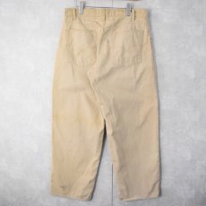 画像2: 90's Levi's SILVER TAB USA製 "baggy" チノトラウザーズ W35 (2)