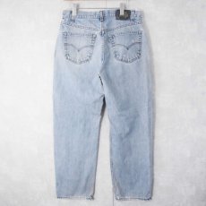 画像2: 90〜2000's Levi's SILVER TAB "straight + relaxed" デニムパンツ W34 (2)