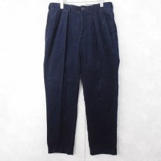 画像3: POLO Ralph Lauren コーデュロイパンツ NAVY W34 (3)