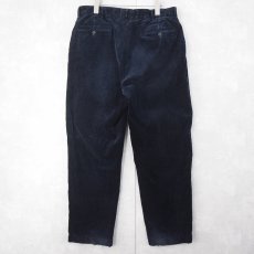 画像4: POLO Ralph Lauren 太畝コーデュロイパンツ NAVY W33 (4)