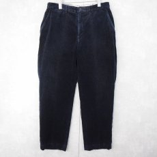 画像3: POLO Ralph Lauren 太畝コーデュロイパンツ NAVY W33 (3)