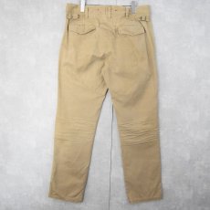 画像4: POLO Ralph Lauren "SLIM GI FIT" British Army Type コットントラウザーズ W36 (4)