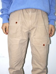 画像1: POLO Ralph Lauren "SLIM GI FIT" British Army Type コットントラウザーズ W36 (1)