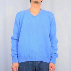 画像3: 90's POLO Ralph Lauren コットンニットセーター XL (3)