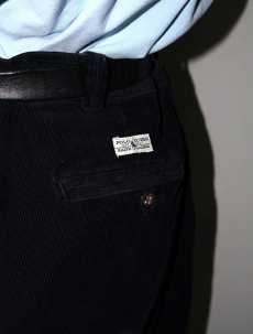 画像1: 90's POLO Ralph Lauren "PHILIP PANT" コーデュロイパンツ NAVY W35 (1)