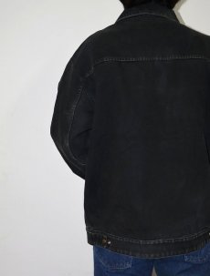 画像2: 80's〜 Lee Cooper ダックジャケット BLACK XL (2)