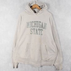 画像1: Champion REVERSE WEAVE "MICHIGAN STATE" スウェットフーディー XXL (1)