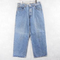 画像1: 90's〜 GAP BLUE JEANS "super wide" デニムパンツ W35 (1)