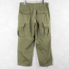 画像2: 60's U.S.ARMY ジャングルファティーグパンツ 4th MEDIUM SHORT (2)