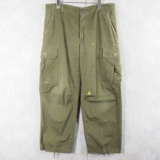 画像1: 60's U.S.ARMY ジャングルファティーグパンツ 4th MEDIUM SHORT (1)