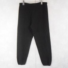 画像2: 80's RUSSELL ATHLETIC USA製 スウェットパンツ BLACK S (2)