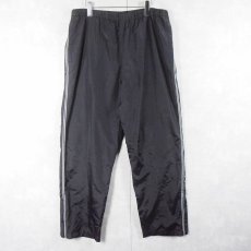 画像1: GAP サイドライン ナイロンイージーパンツ BLACK XL (1)