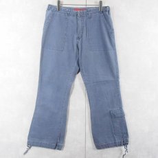 画像1: 90's〜 Abercrombie&Fitci コットンフレアパンツ W26-31 (1)