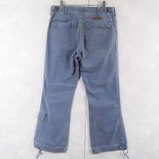 画像2: 90's〜 Abercrombie&Fitci コットンフレアパンツ W26-31 (2)