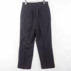 画像3: 50〜60's サイドライン セレモニーパンツ NAVY W30 (3)