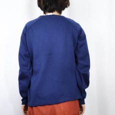 画像3: 80's Patagonia USA製 "capilene" ヘンリーネック ラグランスウェット NAVY L (3)