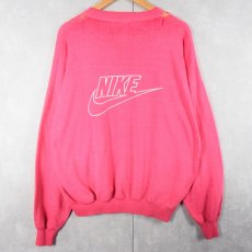 画像3: 80's NIKE USA製 紺タグ ロゴプリントスウェット XL (3)