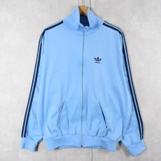 画像1: 80's adidas FRANCE製 サイドライン トラックジャケット L (1)