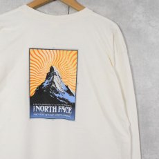 画像1: THE NORTH FACE "NEVER STOP EXPLORING" 山プリントロンT XL (1)