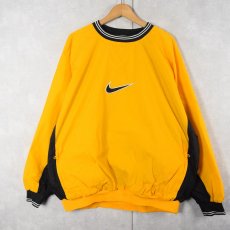 画像1: NIKE ロゴ刺繍 ナイロンプルオーバージャケット XXL (1)