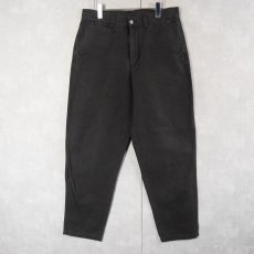 画像1: 2000's Patagonia コットンダックパンツ CHARCOAL W33 (1)