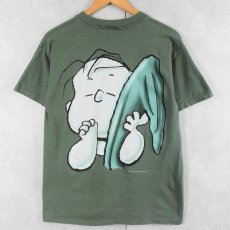 画像1: 90's LINUS USA製 パロディプリントTシャツ M (1)