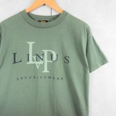 画像2: 90's LINUS USA製 パロディプリントTシャツ M (2)