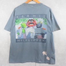 画像2: 90's The Muppets USA製 "KERMIE HILFLIPPER" パロディプリントTシャツ (2)