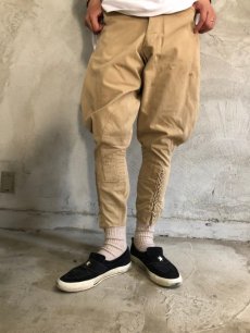 画像2: 30's〜40's U.S.ARMY Metal Button Jodhpurs Pants W31 (2)