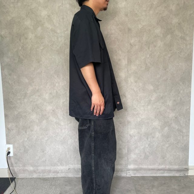 Dickies オープンカラーワークシャツ XL