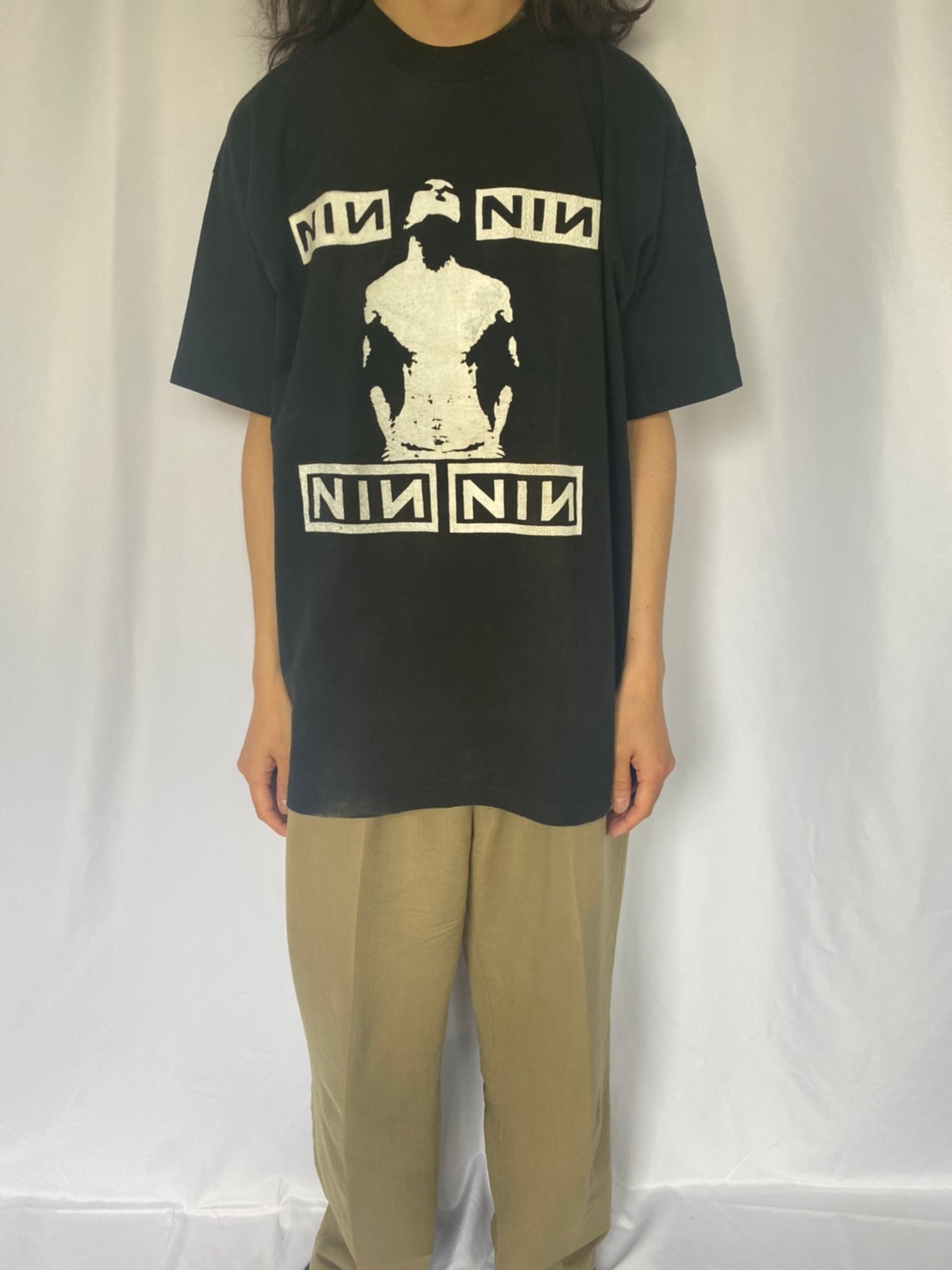 フィアオブゴッドFeaナインインチネイルズ　Nine Inch Nails バンドTシャツ XL
