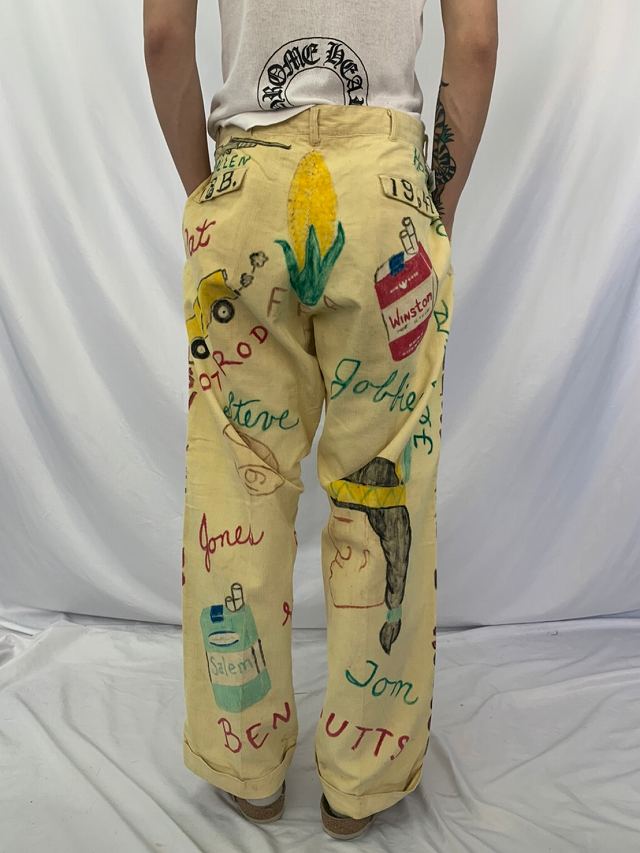 60s メモリアルパンツ　Memorial Pants vintage
