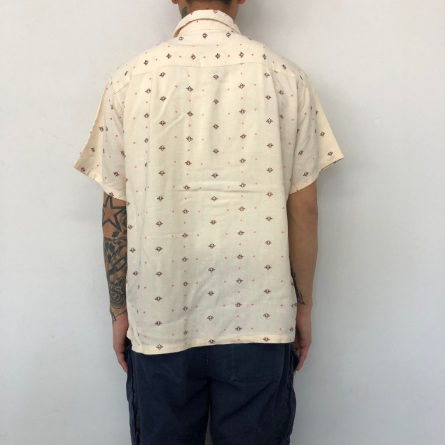 60's Smiths California Cotton/Rayon Shirt L