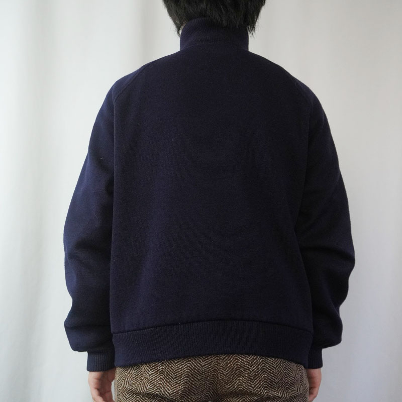 70〜80's IZOD LACOSTE リバーシブルニットブルゾン L