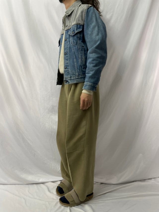 80's Levi's 70506-0247 USA製 2トーン 切り替えデニムジャケット SIZE40