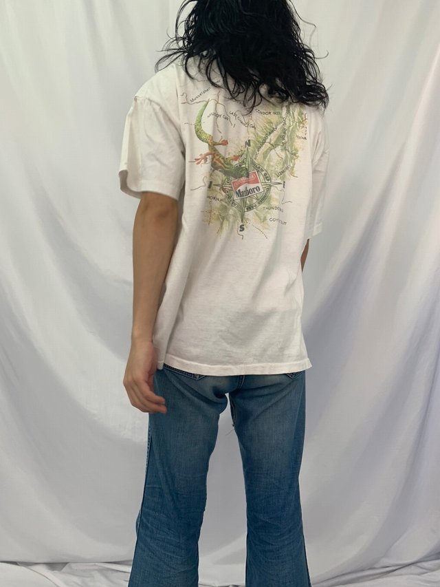 90's Marlboro USA製 トカゲプリント ポケットTシャツ