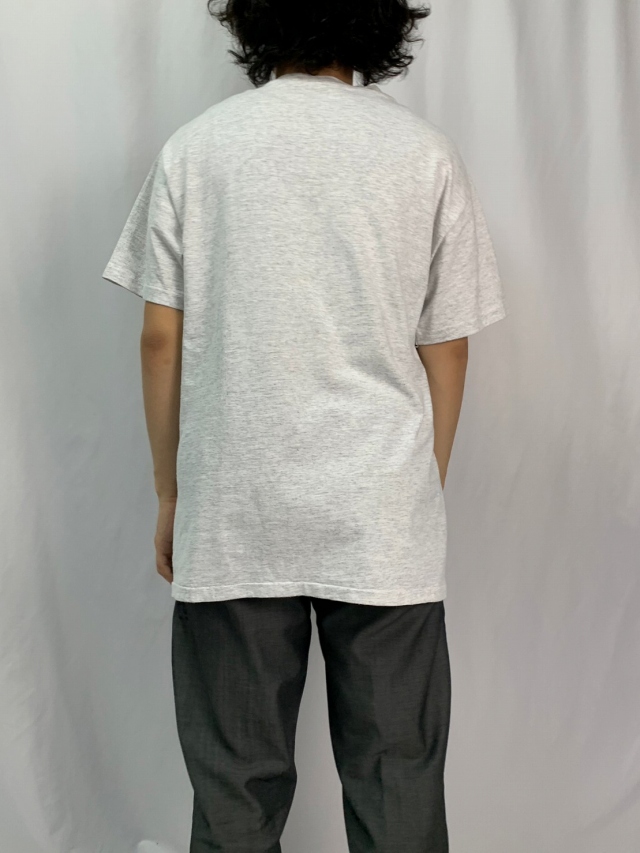 身幅約53センチエロ Tシャツ 90s アメリカ製 ヘインズ シュール