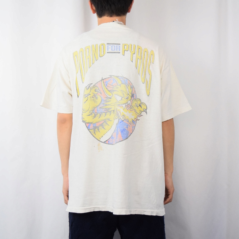 90's PORNO FOR PYROS USA製 オルタナティブロックバンドTシャツ XL