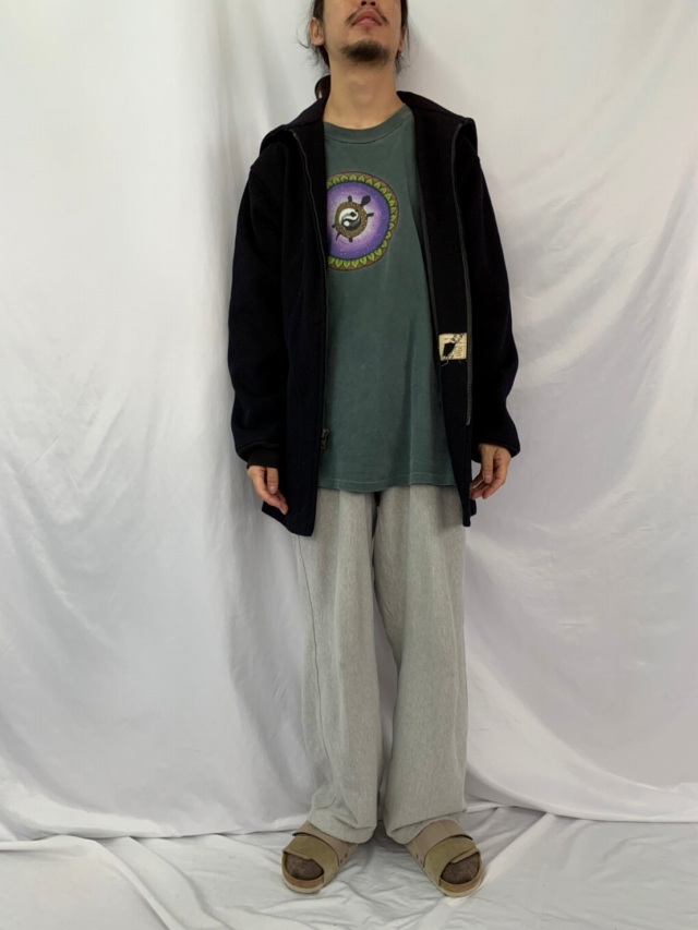 70's U.S.NAVY ラビットフード カデットコート MEDIUM LONG