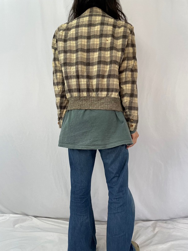 50〜60's PENDLETON チェック柄 ウールジャケット