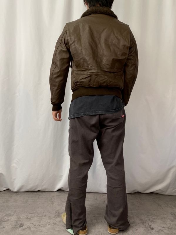 80s G-1 vintage leather jacket レザージャケットよろしくお願いいたします