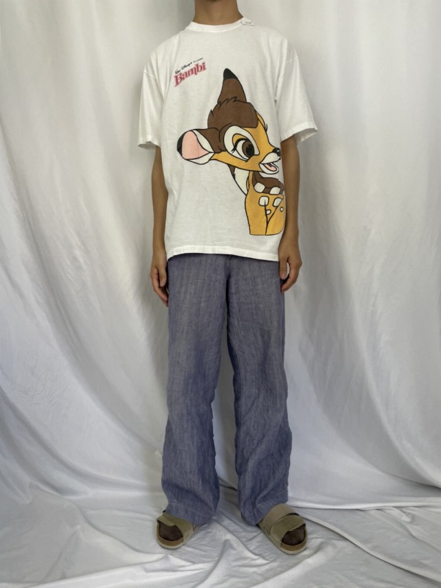 90年前半　Disney Bambi Tシャツ　美品　ビンテージTシャツ/カットソー(半袖/袖なし)