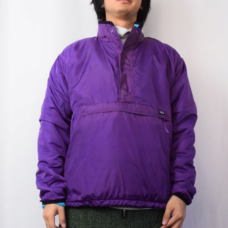 90's Patagonia USA製 リバーシブル グリセードフリースジャケット M