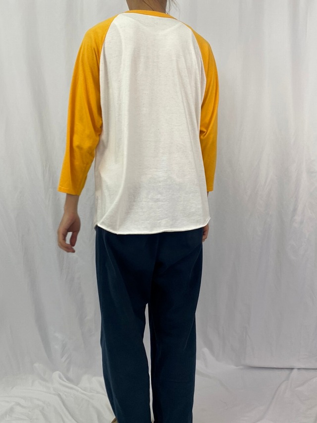 90年代 90s アメリカ製 黄色 イエロー 七分袖 | ビンテージ古着屋Feeet 