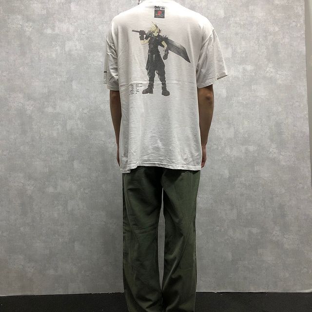 90's FINAL FANTASY VII ゲームプリントTシャツ XL