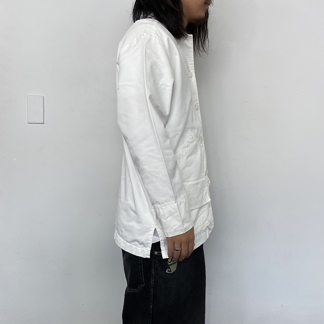 【SALE】 Back bay company USA製 White Cotton Work Jacket S