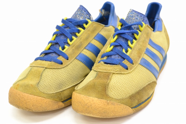 ビンテージ」1970s アディダスadidas ランナー スニーカー西ドイツの+