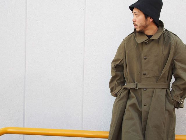 50's French ARMY モーターサイクルコート DEADSTOCKミリタリー軍