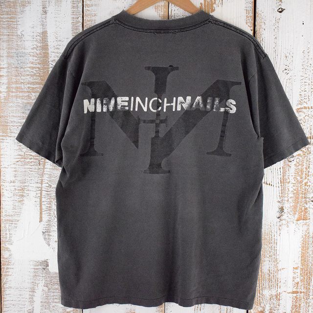 ナインインチネイルズ　ヴィンテージ　Tシャツ　【サイズ良・デザイン、雰囲気良】着丈74cm