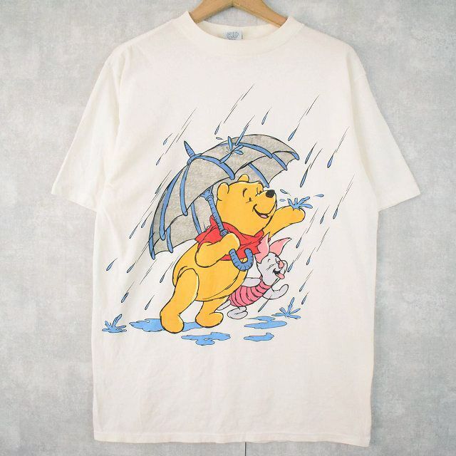 90s Disney Pooh プーさん クマのプーさん Tシャツ USA製 L www.pefc